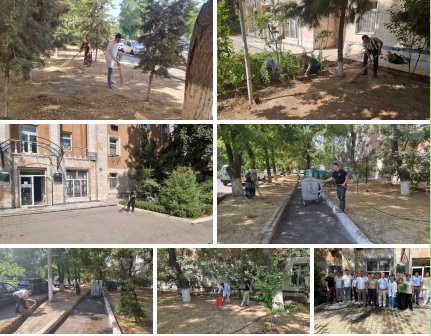 ТОШВЗИТИ ДА ҲАШАР ВА ОБОДОНЛАШТИРИШ ИШЛАРИ ЎТКАЗИЛДИ