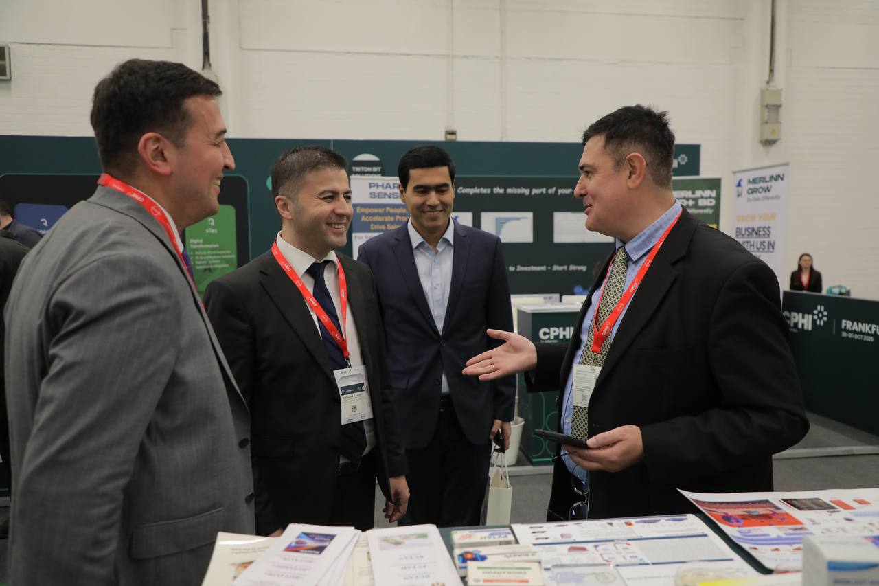 TOSHVZITI — CPHI FRANKFURT 2025  XALQARO E’TIBORDA