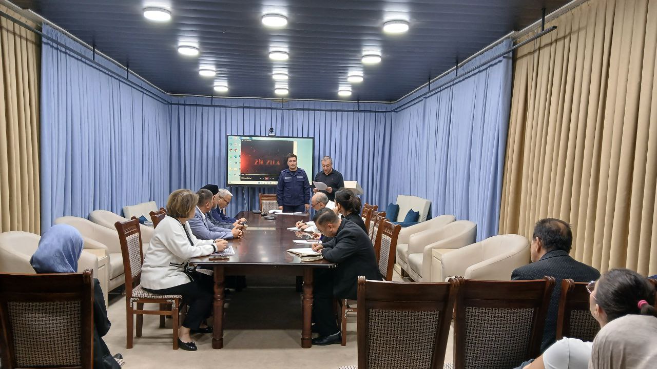 TOSHVZITIDA FVV HAMKORLIGIDA “AHOLINI ZILZILAGA TAYYORLASH HAFTALIGI” DOIRASIDA O‘QUV MASHG‘ULOTLARI O‘TKAZILDI