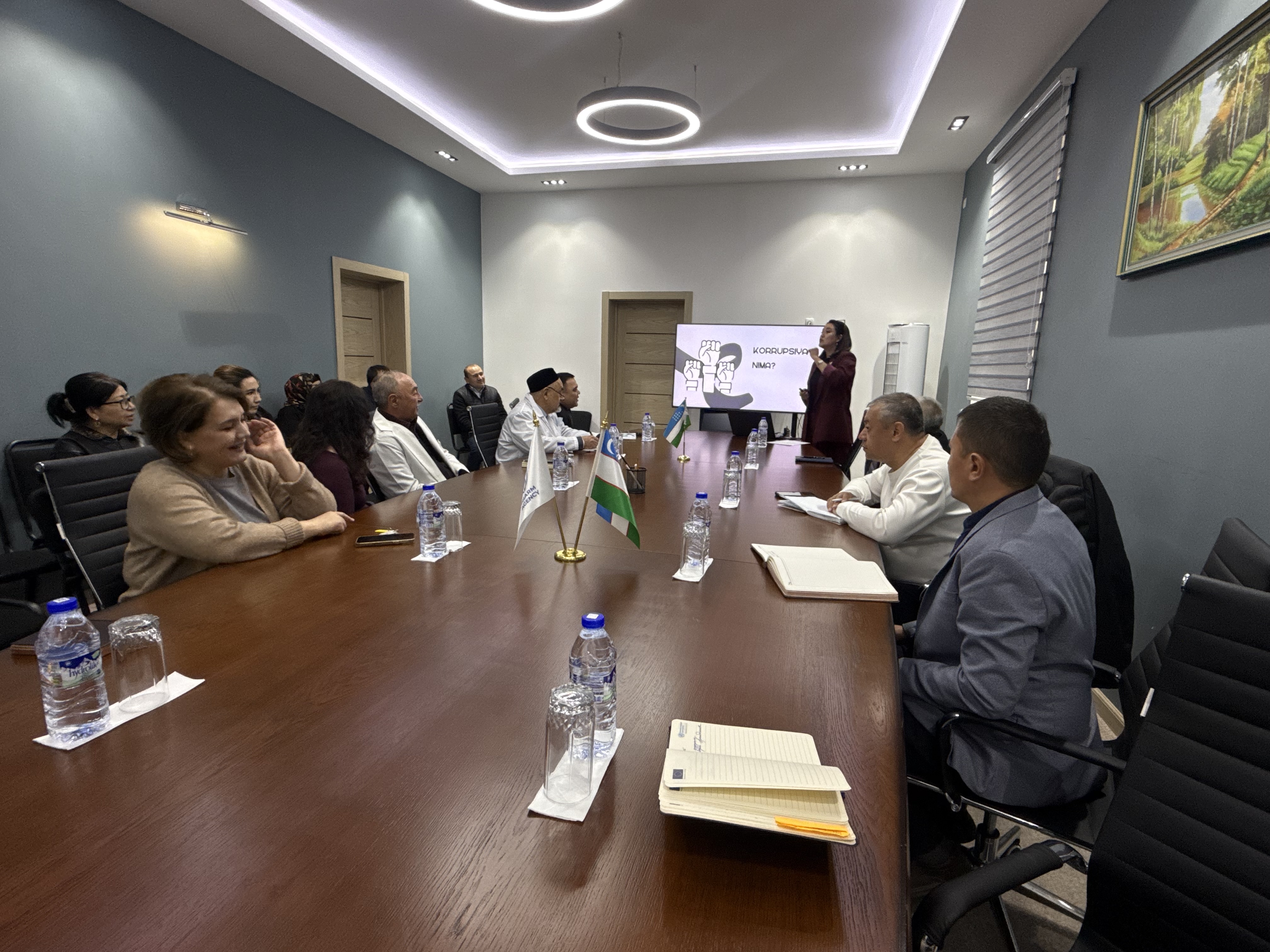 KORRUPSIYAGA QARSHI KURASH MAVZUSIDA SEMINAR