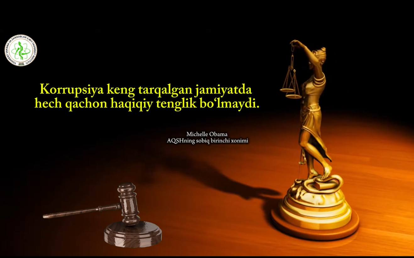 9-DEKABR — XALQARO KORRUPSIYAGA QARSHI KURASH KUNI