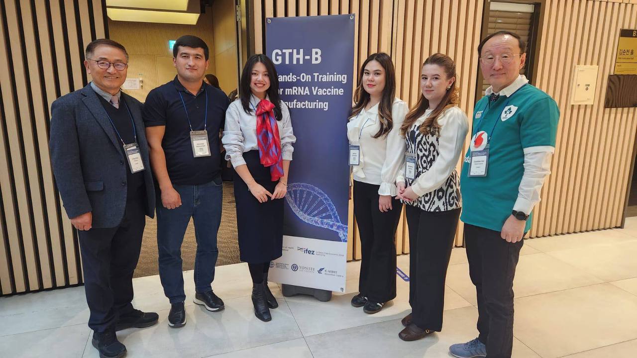 TOSHVZITI XODIMLARI KOREYADA mRNA BO‘YICHA XALQARO O‘QUV DASTURINI MUVAFFAQIYATLI YAKUNLADI